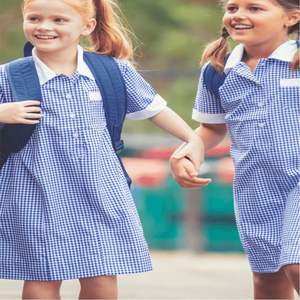 Uniformes Escolares de Algodón Duradero Personalizados, Vestido de Diseño para Niñas, Falda sin Mangas, Logotipo Personalizado, Talla Personalizada, Todas las Temporadas - Product Image 5