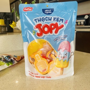 ViThaiCo Vietnam Company Joppy - Barra de Crema de Gelatina de Frutas Multicolor con Sabor Afrutado, Postre Bajo en Azúcar, OEM, ODM, Marca Privada - Product Image 3