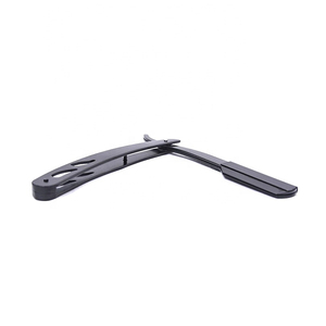 Professional <b>Single</b> <b>Blade</b> Safety <b>Razor</b> Stainless Steel <b>Blade</b> ABS Plastic Handle Reusable Personal Grooming Tool Lightweight - Product Image 4