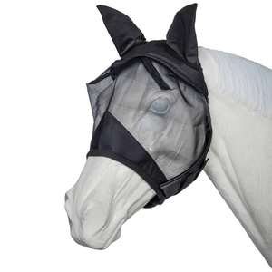 Breathable Full Face Quiet Ride Mesh Horse <b>Fly</b> Bandage Ears Protection Comfort Horse Face <b>Net</b> Customizable Prevents Mosquito - Product Image 5