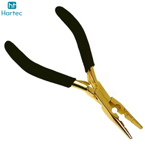Best Seller Product Latest Hair Extension Pliers Hair Tools Stainless Steel Pliers With Black Handle Hair Styling Salon Tools - Product Image 5
