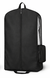 Sacs de rangement pour vêtements en coton 100% avec fermeture éclair, personnalisés avec logo de luxe, anti-poussière, vente en gros - Product Image 4