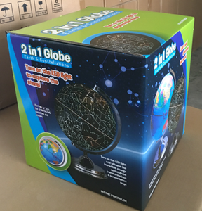 DDRS High on Demand Educational Plastic Lamp Globe with Illuminated Rotating Feature Customizable Size - Product Image 5
