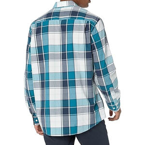 Chemise habillée pour homme en twill 100 % coton respirant à manches longues, qualité supérieure, fournisseur OEM en gros - Product Image 4