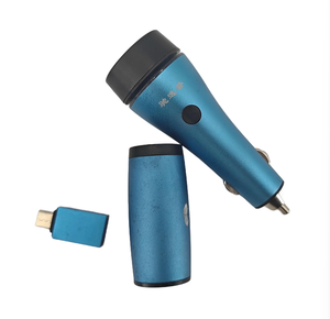 อุปกรณ์สตาร์ทรถยนต์พกพาแบบ USB สีน้ำเงิน ตัวเร่งจุดระเบิดโลหะแบบมือถือ พร้อมที่ชาร์จสำหรับยานพาหนะ - Product Image 3