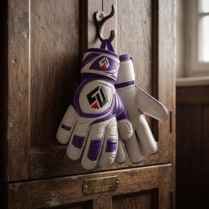 Guantes de portero de fútbol de alta calidad, material duradero y transpirable, ajuste cómodo para entrenamiento de fútbol. - Product Image 3