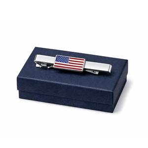 Accesorios de viaje, recuerdos, pinzas de corbata personalizadas con la bandera de la nación/país para hombre - Product Image 3