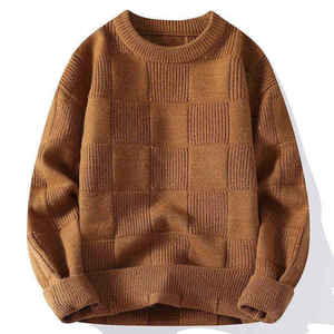 Pull à col rond pour homme, tricot léger, décontracté, pour le bureau, les voyages, les week-ends et un style de vie moderne - Product Image 5