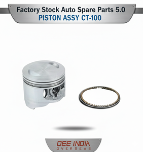 ชุดประกอบลูกสูบรถจักรยานยนต์ CT100 พร้อมแหวนลูกสูบ หมุดล็อค แหวนรัด คุณภาพเทียบเท่าอะไหล่แท้ - Product Image 2