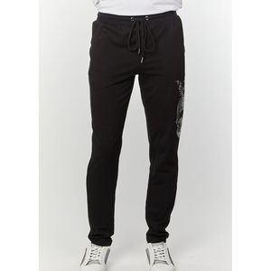 Pantalones Deportivos Casuales Cómodos para Hombre con Diseño de Pedrería y Corte Recto, Precio Directo de Fábrica - Product Image 2