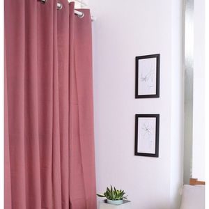 Cortina Opaca Moderna con Ojales, Ignífuga, 122 x 213 cm, Lista para Usar en Hogares y Hoteles - Product Image 5