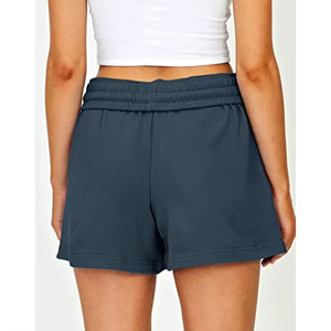 Shorts décontractés pour femmes, 100% coton, molleton, shorts de jogging, entraînement et course à pied, prix bas, shorts de sport pour femmes - Product Image 4