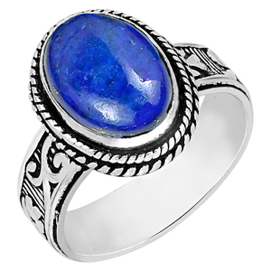 Anillo de Mujer con Piedra Natural de Malaquita, Joyería Bohemia Hecha a Mano, Anillo de Plata de Ley 925 - Product Image 5