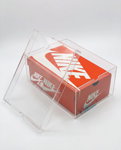 Versatile Acrylic and Paper Box: Eco-Friendly Solution for Shoe Protection and display - Product Image 1