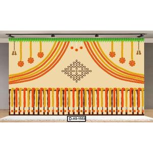 Bandera Impresa Personalizada Multicolor de 5x8 Pies para Bodas, Festivales Culturales, Fondo de Escenario, Decoración de Eventos - Product Image 5