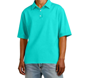 Polo de Poliéster Bordado con Logotipo Personalizado para Hombre y Mujer, Polo de Negocios, Camisa Casual con Bolsillo de Spandex/Poliéster Elástico para Hombre - Product Image 2
