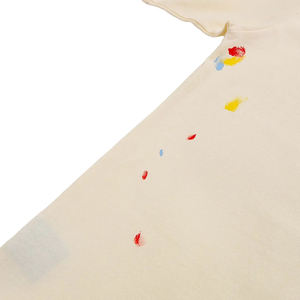 Camiseta Corta para Hombre, con Logotipo Personalizado, 100% Algodón, Estilo Urbano, Corte Cuadrado, con Efecto Deslavado - Product Image 6