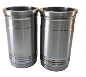 Pièces automobiles Santosh, qualité industrielle, chemise de cylindre 6D20, alésage 125 mm, norme OEM, chemise de moteur diesel, garantie 1 an - Product Image 1