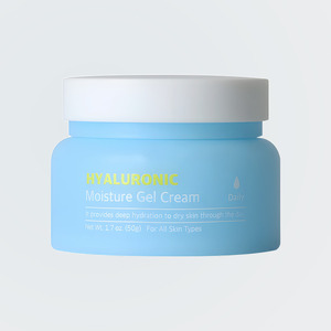 Crème pour le visage Nabiya Hyaluronic Acid Moisture Gel Cream 50g, crème régénérante pour le visage, crème pour le visage pour hommes, crème pour le visage GHKCU, crème faciale - Product Image 4