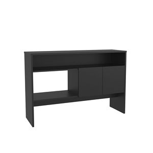 <b>Black</b> 31.8\" H <b>Console</b> Table with 2 Doors and 3 Shelves - Product Image 2