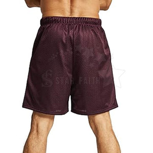 Pantalones Cortos Deportivos de Malla Elástica de Alta Calidad, Tejido de Poliéster/Malla Transpirable y Ecológico, para Uso Diario y Actividades al Aire Libre - Product Image 6
