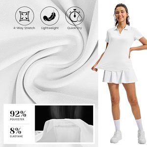 <b>Women's</b> white Short Sleeve for Shirt Solid Color Breathable <b>Compressed</b> Jersey Quick Dry Knitted Casual Sport <b>Top</b> - Product Image 5