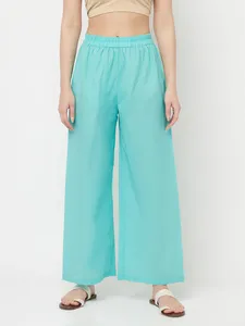 Tissu pour robe en coton biologique écologique, tissé, non cousu |   Ensemble ethnique indien 3 pièces avec dupatta pour femmes - Product Image 5