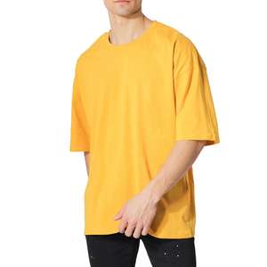 เสื้อยืดผ้าฝ้าย 100% สำหรับผู้ชาย ทรงหลวม พิมพ์ลายสตรีทแวร์ เสื้อยืดเปล่า พิมพ์ลายกราฟิก เสื้อยืดไซส์ใหญ่ เสื้อผ้าผู้ชาย เสื้อยืดผู้ชายแบบสั่งทำ - Product Image 3