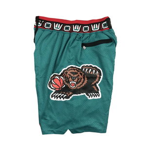 Shorts en polyester pour hommes, couleur verte, imprimés, vêtements d'équipe, shorts de sport sur mesure avec étiquette personnalisée pour garçons - Product Image 4