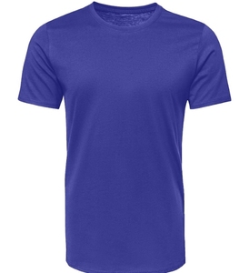 T-shirt blanc pour homme, prêt pour la sublimation, impression par transfert thermique, matière polyester douce, vêtements de sport athlétiques. - Product Image 3