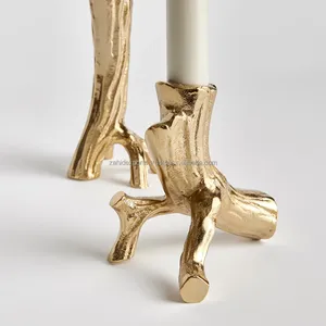 Minimalist Modern Handmade Letterpress Printed Metal <b>Candlestick</b> <b>Holder</b> for Christmas Home Decor Premium Export Supplier - Product Image 4