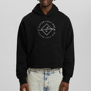 Sweat à capuche pour homme coupe ample en molleton de coton épais, vierge, personnalisable, pull d'hiver, séchage rapide, respirant, tricoté, streetwear OEMA DDP - Product Image 1