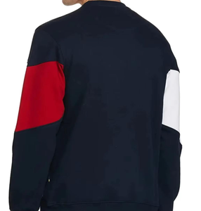 Sweat-shirt à manches longues en coton 100% personnalisé pour homme, taille sur mesure, blocs de couleur, logo personnalisé, respectueux de l'environnement - Product Image 3