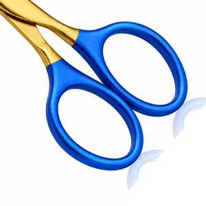Tijeras de Manicura Profesionales con Logotipo Personalizado, Tijeras para Cutículas de Acero Inoxidable con Punta Afilada para un Corte Preciso de Uñas, con Estuche de PU - Product Image 4