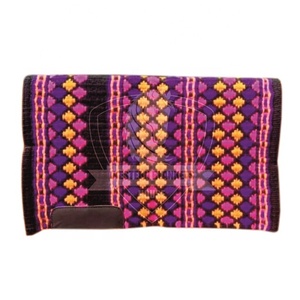 Tapis de selle de style anglais Western 32 pouces 100% laine cuir coton feutre doux confortable 18-25 MM épaisseur - Product Image 5