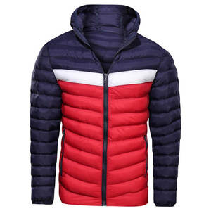 <b>Men</b> Premium Hooded Bubble <b>Jacket</b> Waterproof <b>Warm</b> Quilted Lightweight Full Zip Winter Casual Regular Fit Outdoor Outerwear 100% - Product Image 1