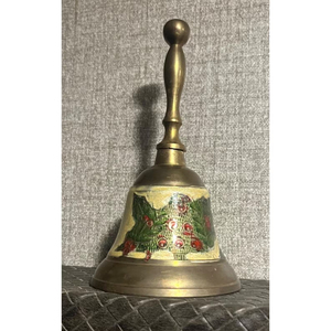 Campana Metálica con Acabado Dorado para Decoración Navideña y Decoración del Hogar, a un Precio Económico - Product Image 1
