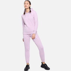 Ensemble de survêtement vintage à capuche pour femme, 2 pièces, en mélange polyester/coton, écologique, coupe-vent, idéal pour l'hiver - Product Image 1