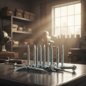 Tornillos Autoperforantes TEK con Cabeza Hexagonal Modelo PDC 14, Acero al Carbono Zincado, Fabricante Vietnamita, Clase 4.8 6.8 - Product Image 1