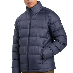 Top Selling Oversized Latest Design <b>Cheap</b> Price Men Canvas <b>Puffer</b> <b>Jacket</b> Custom Made Breathable Lightweight Waterproof Windproof - Product Image 5