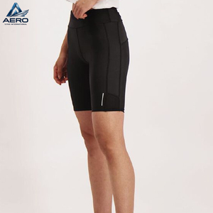 Shorts Deportivos de Compresión para Mujer, Personalizados OEM, de Secado Rápido, Cintura Alta, para Yoga, Gimnasio y Entrenamiento, Venta al Por Mayor - Product Image 4