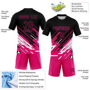 Ensemble d'uniformes de volley-ball sublimés à manches courtes en polyester, légers, pour hommes – Meilleures ventes - Product Image 4