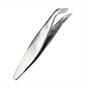 Professional Mini Cuticle CutterTweezers <b>Flat</b> Sharp Tip Straight Blade Simple Style for Fingernail Care Adult Use - Product Image 3