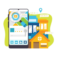 Yapay Zeka Destekli Emlak CRM Mobil Uygulama Entegrasyonu Müşteri Teminatı Akıllı Analiz Gösterge Paneli İnternet MAC/Linux/ Stok