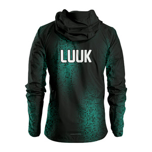 Factory Direct Hooded Windbreaker <b>Jacket</b> Unisex Premium Lightweight Outdoor Activewear Private Label Production - Product Image 5