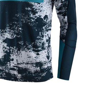Chemise de course moto pour homme à manches longues, impression par sublimation, polyester, séchage rapide, à porter toute l'année - Product Image 6