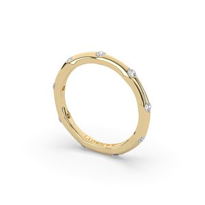 14K 10K Gold 0.32Ct Round Brilliant Lab Grown Diamond <b>Ring</b> Unique Lightweight Style Anniversary Stackable <b>Ring</b> Certified - Product Image 5