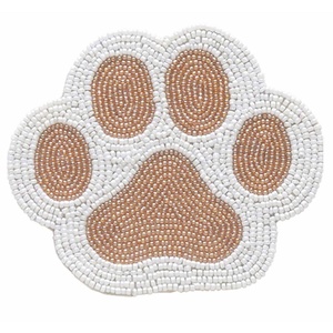 ที่รองแก้วลูกปัดแก้วลายต้นไม้ที่รองแก้วพร้อมจานรองแก้วสำหรับใส่เครื่องดื่ม - Product Image 6