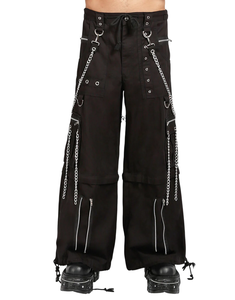Pantalones de Moda Gótica para Hombre 2026, Unisex, Corte Holgado, Bolsillos Utilitarios, Estilo Alternativo - Product Image 6