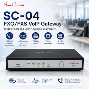 Passerelle VoIP 4/8/16 ports FXO FXS SIP ATA IP PBX avec Fax T.38 TR069 - Product Image 5